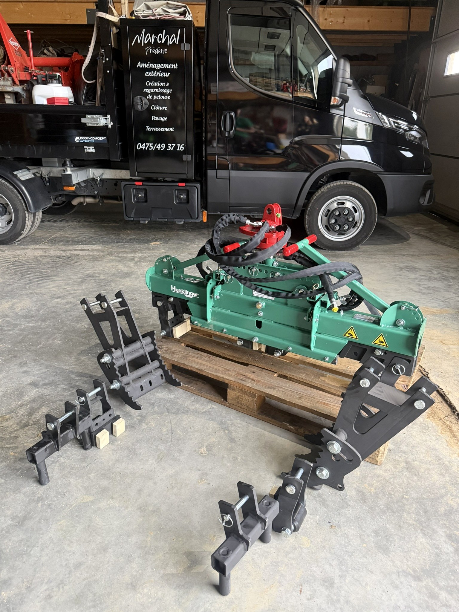 Nouveauté – Hunklinger S-400 avec ses accessoires